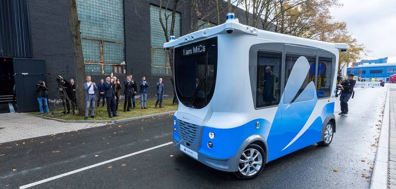 Rinka: estų sukurtą naujos kartos autonominį automobilį „MiCa“ pirmoji įsigijo Japonija.