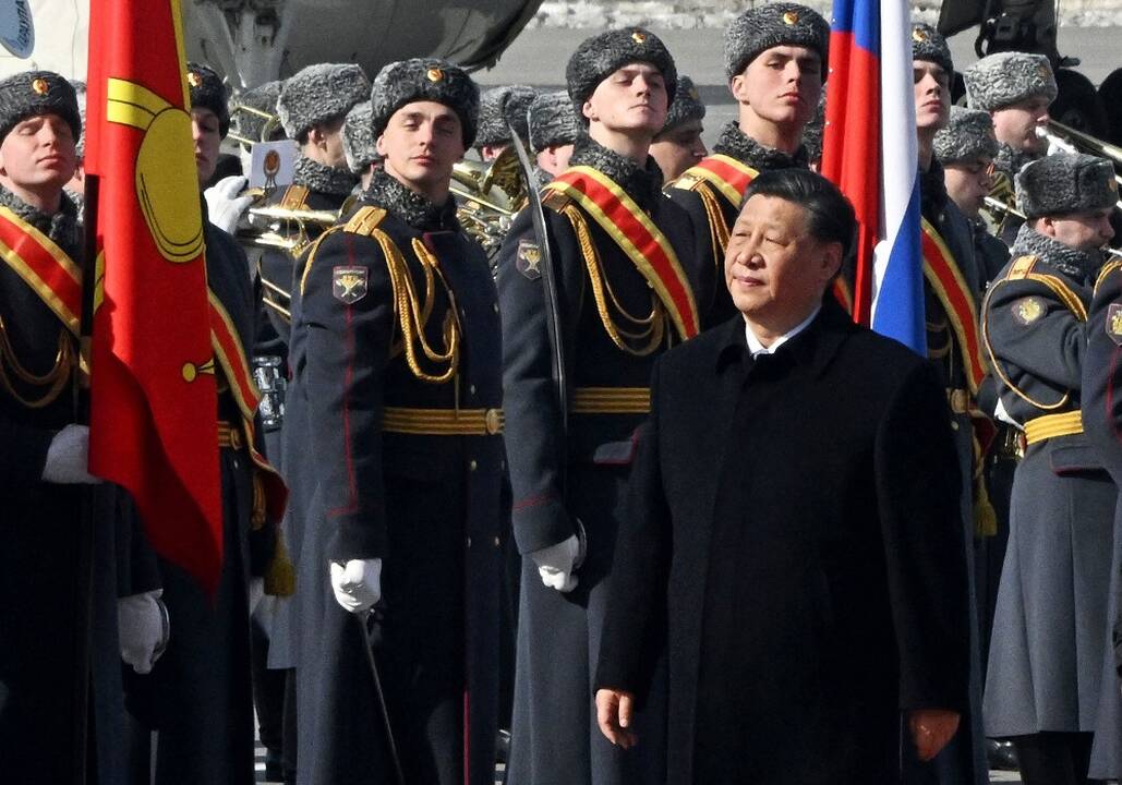 Xi Jinpingas Rusijoje.