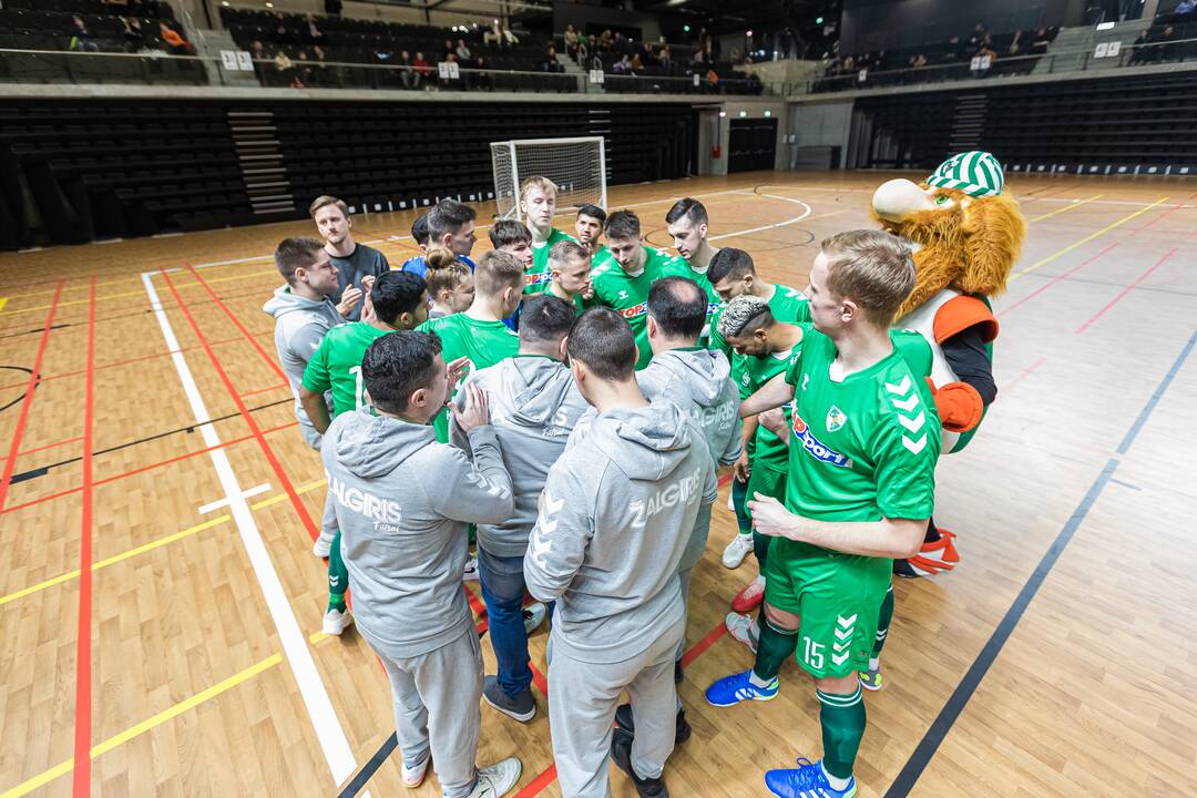 Futsalo A lyga: „K. Žalgiris“ – FK „Bruklinas“ 12:0