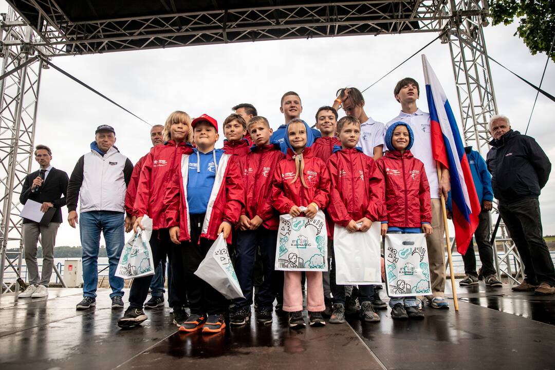 Pasaulio ir Europos jaunių motorlaivių čempionato atidarymas