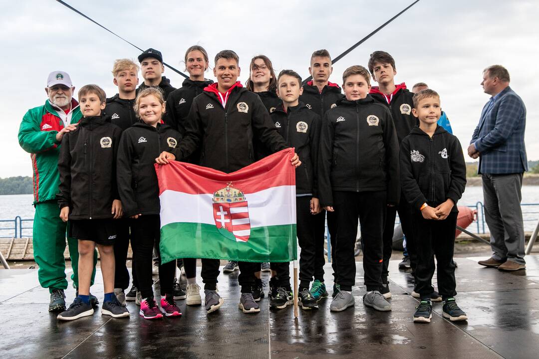 Pasaulio ir Europos jaunių motorlaivių čempionato atidarymas