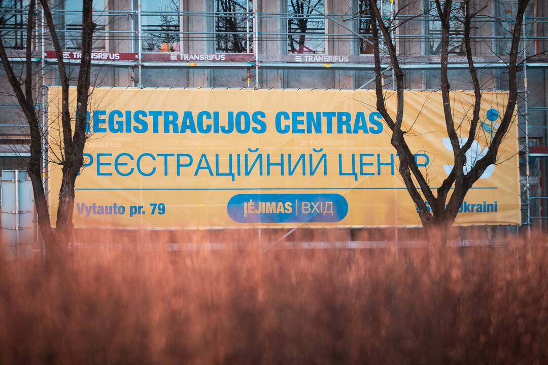 Kaune atidarytas ukrainiečių registracijos centras