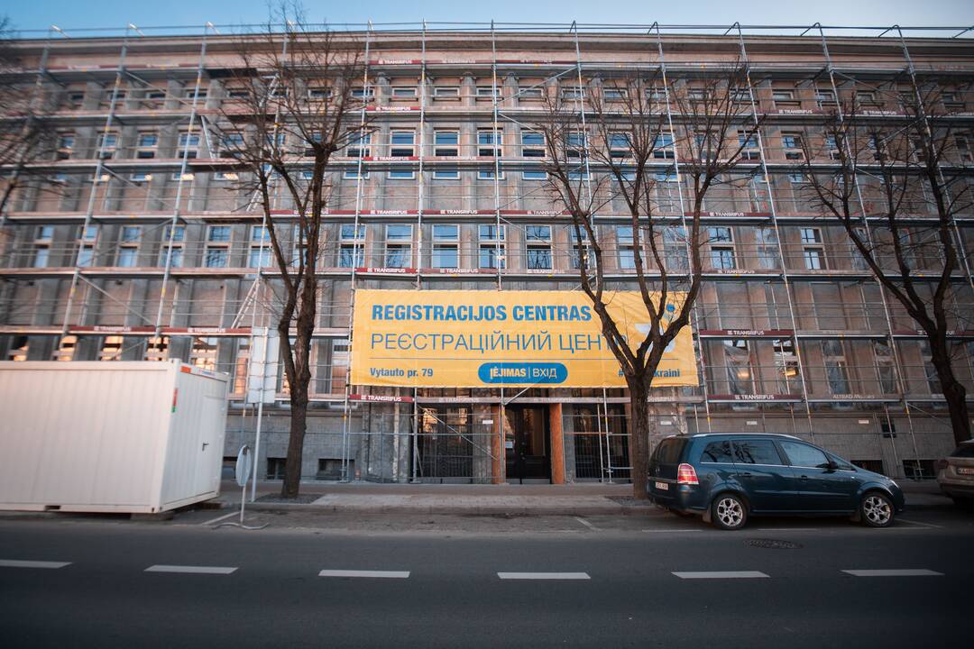 Kaune atidarytas ukrainiečių registracijos centras