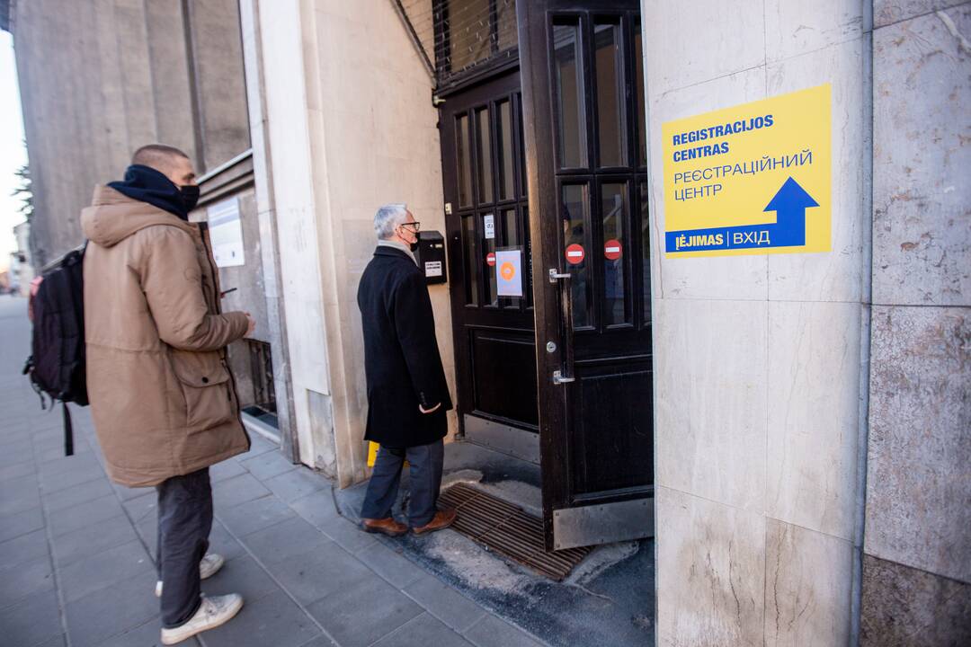 Kaune atidarytas ukrainiečių registracijos centras