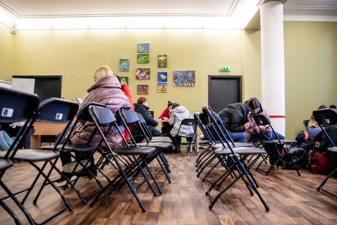 Kaune atidarytas ukrainiečių registracijos centras
