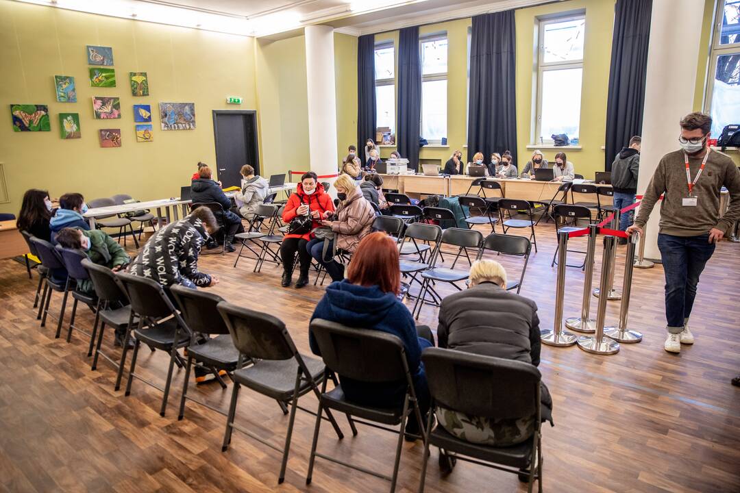 Kaune atidarytas ukrainiečių registracijos centras