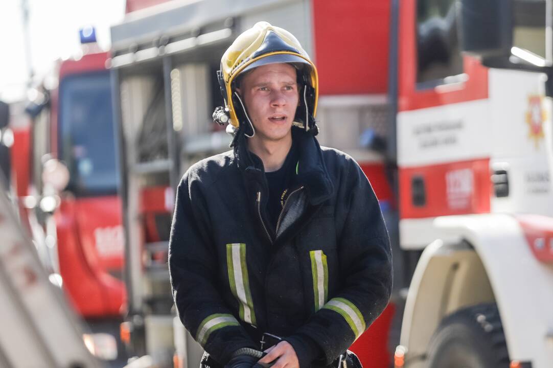 Vilijampolėje degė gyvenamasis namas