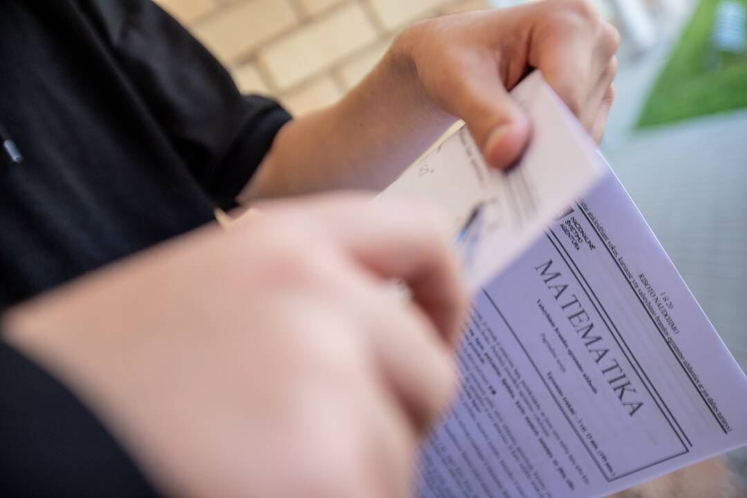 Dvyliktokų nuotaikos po matematikos egzamino