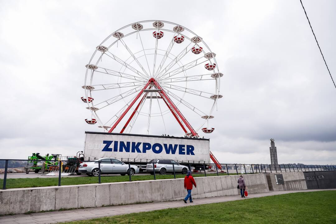 Apžvalgos ratas ant Milikonių kalno