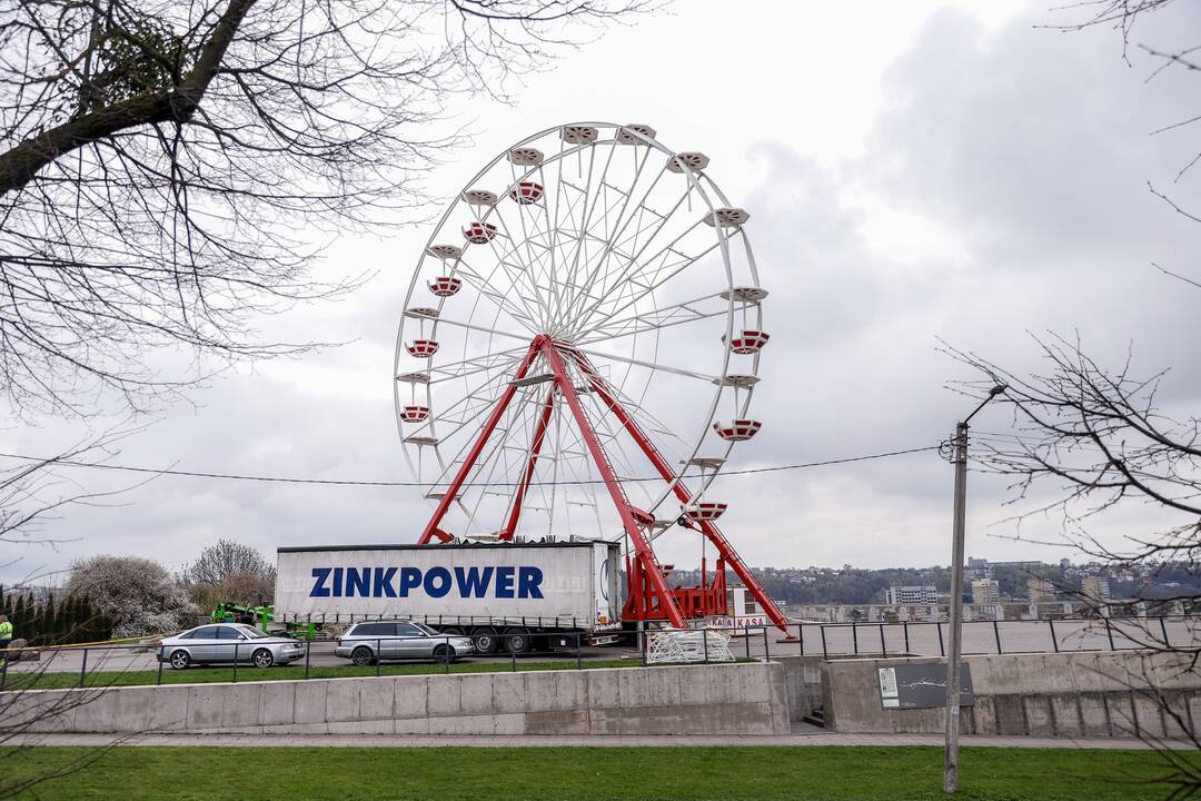 Apžvalgos ratas ant Milikonių kalno