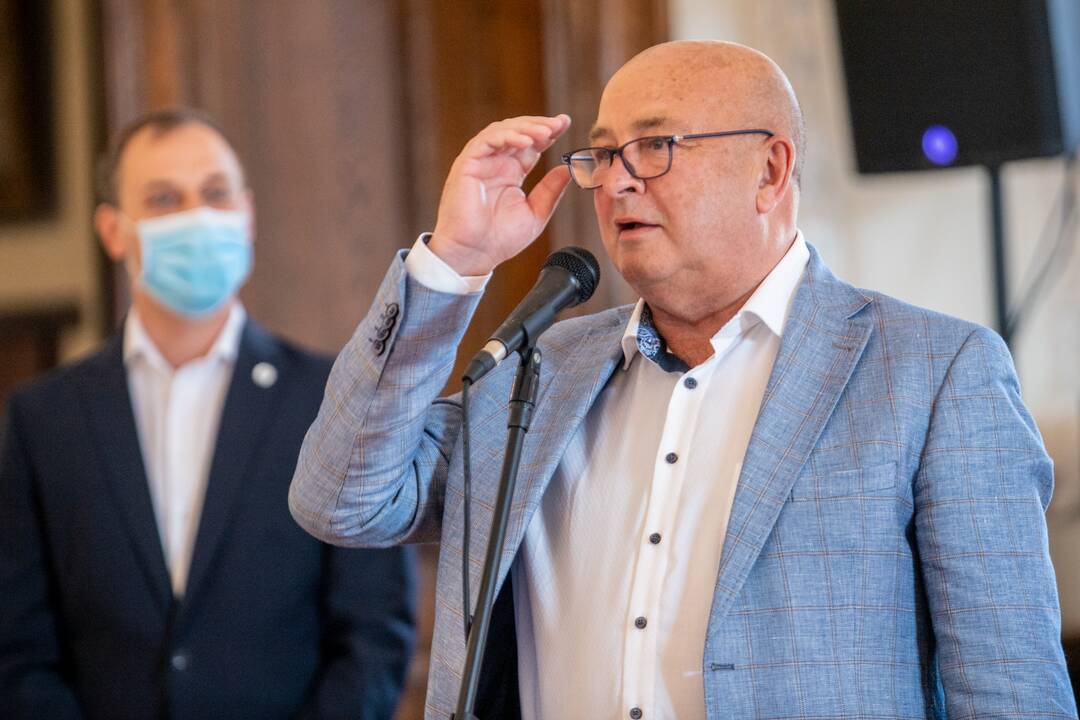 Kauno rotušėje pagerbti geriausi miesto abiturientai