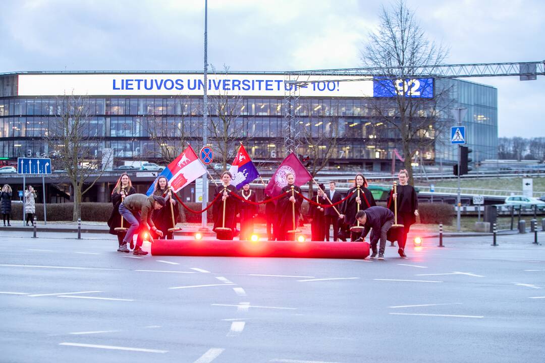 Lietuvos universiteto šimtmečio šventimo startas