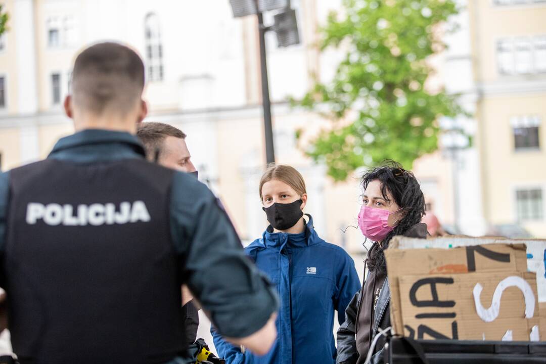 Kaune – eitynės už klimatą