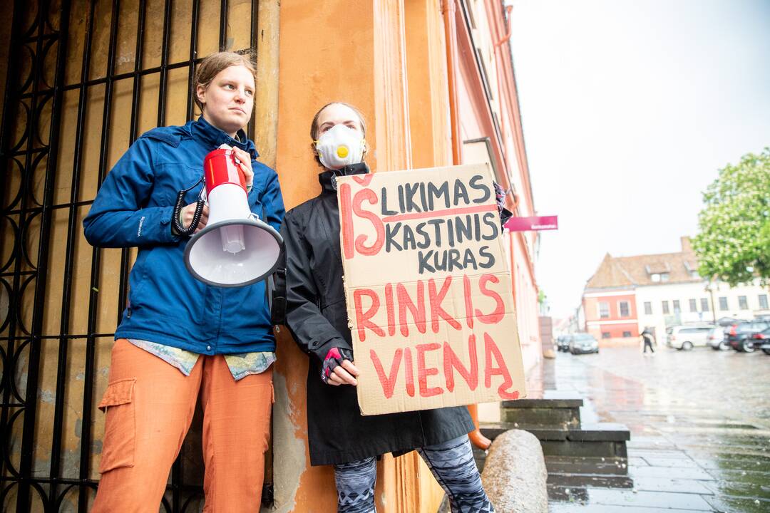 Kaune – eitynės už klimatą