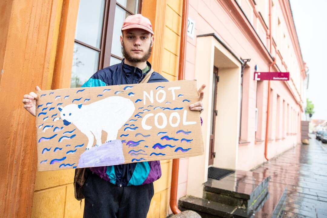 Kaune – eitynės už klimatą