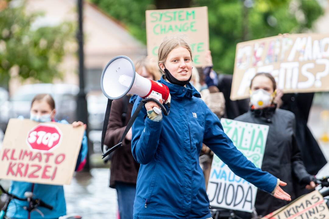 Kaune – eitynės už klimatą