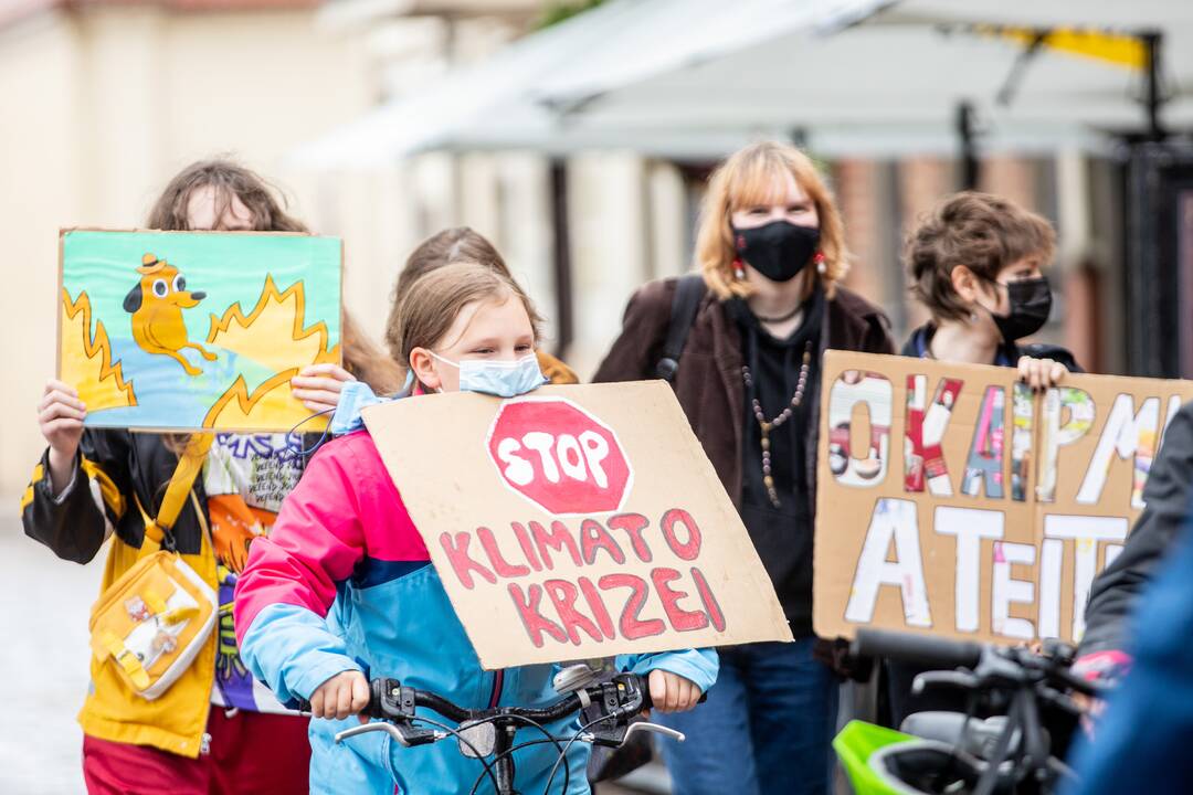 Kaune – eitynės už klimatą