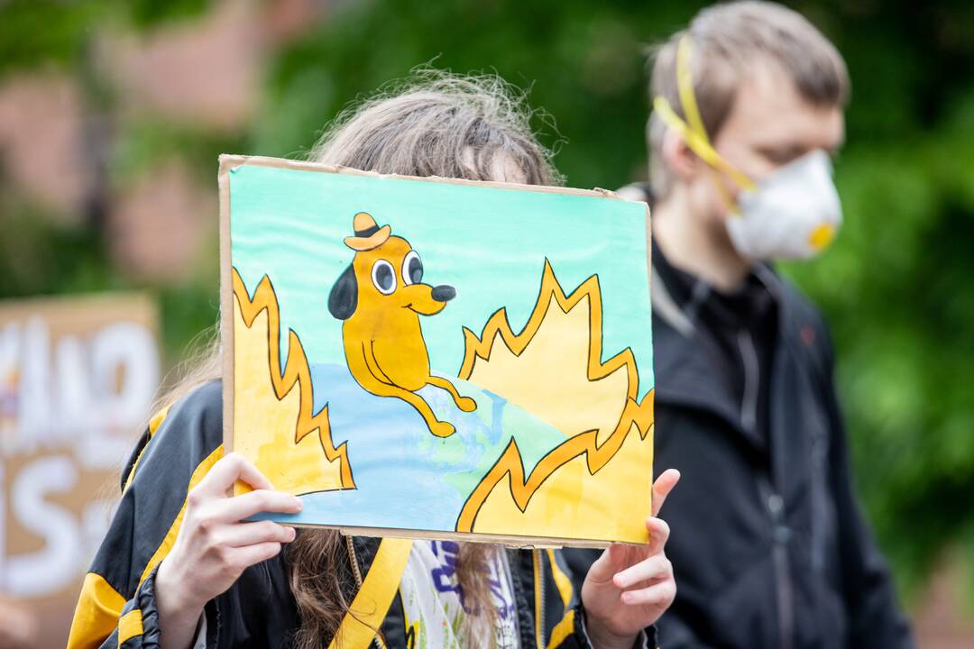 Kaune – eitynės už klimatą
