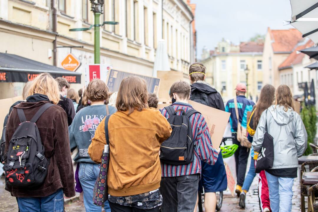 Kaune – eitynės už klimatą