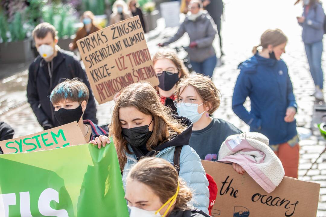 Kaune – eitynės už klimatą