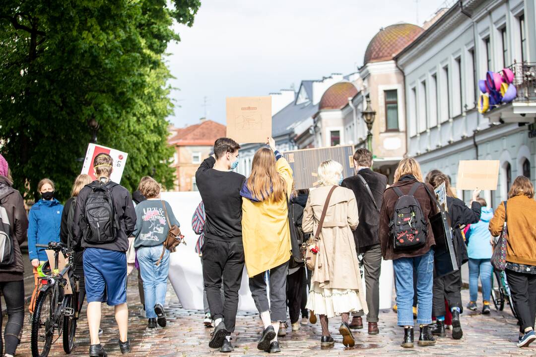 Kaune – eitynės už klimatą