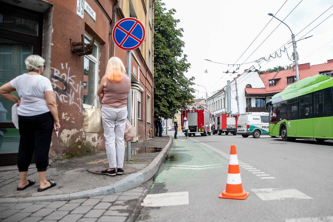 Nemuno gatvėje – stiprus dujų nuotėkis