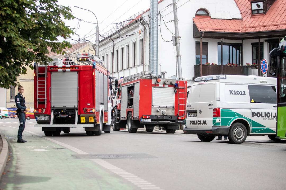 Nemuno gatvėje – stiprus dujų nuotėkis
