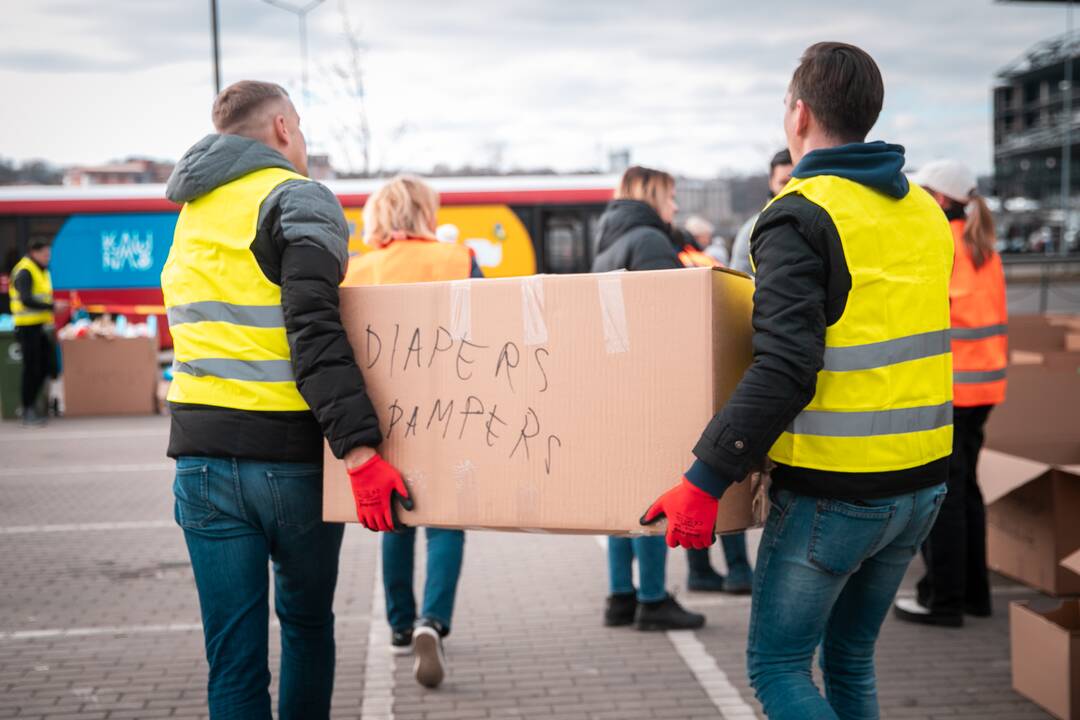 Kauniečių parama Ukrainai