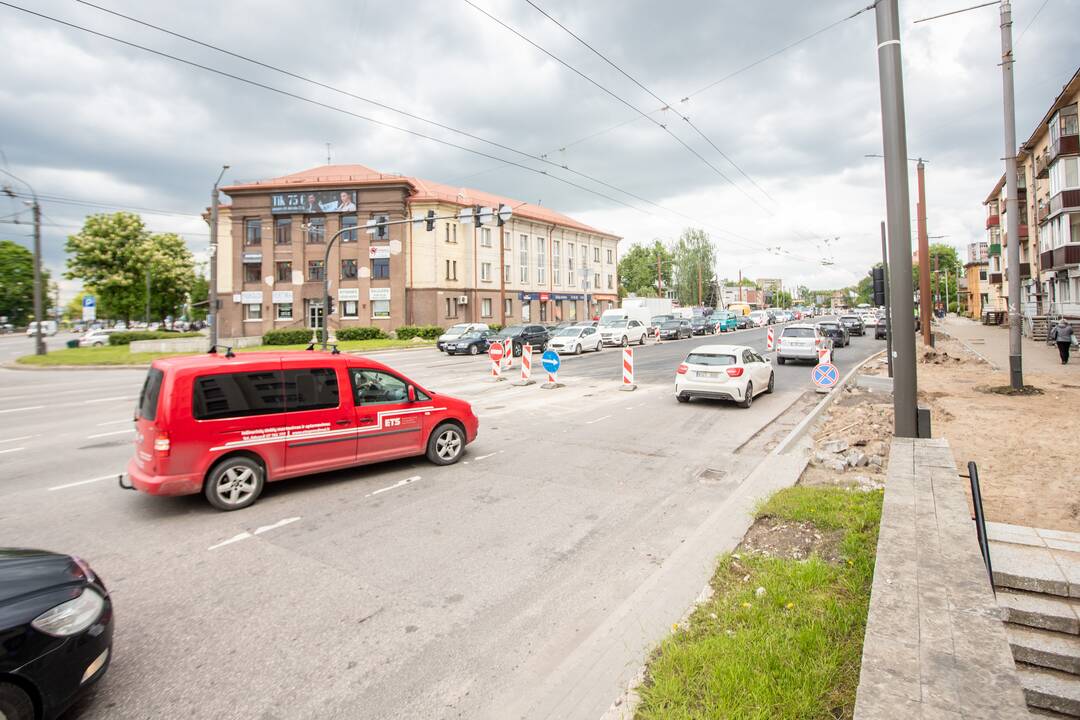Kaune vairuotojai dūsta spūstyse