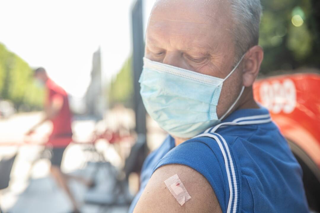 Mobilus vakcinavimo centras atkeliavo į Laisvės alėją