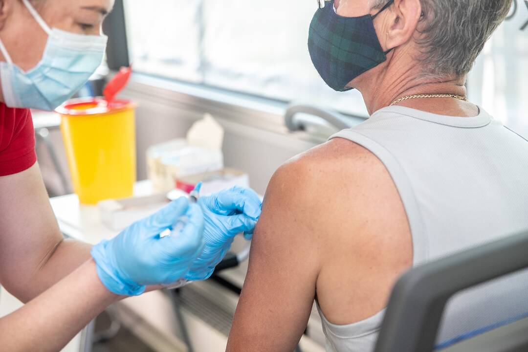 Mobilus vakcinavimo centras atkeliavo į Laisvės alėją