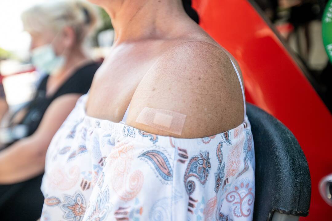 Mobilus vakcinavimo centras atkeliavo į Laisvės alėją