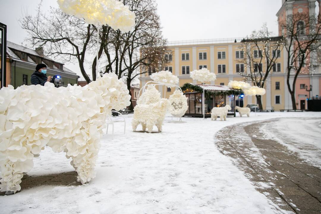 Pirmasis gausus žiemos sniegas