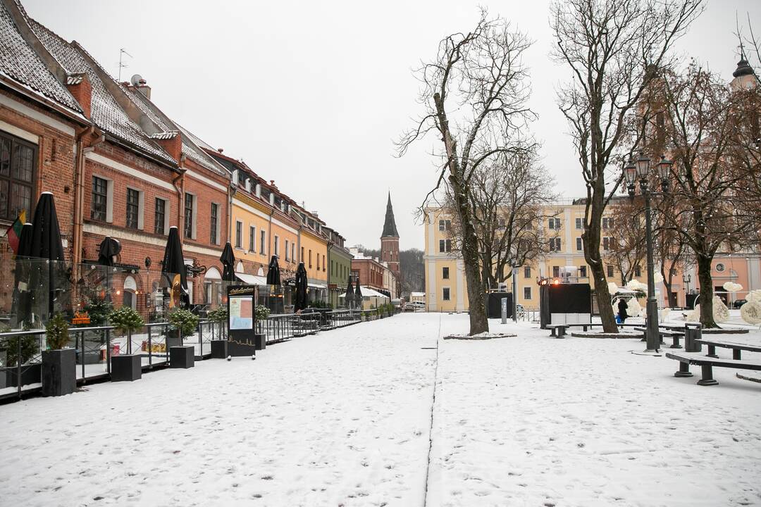 Pirmasis gausus žiemos sniegas