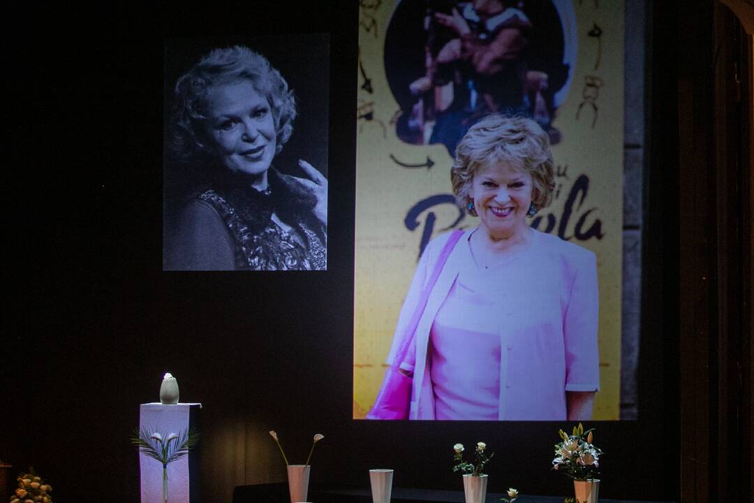 Lietuva atsisveikina su legendine aktore G. Balandyte