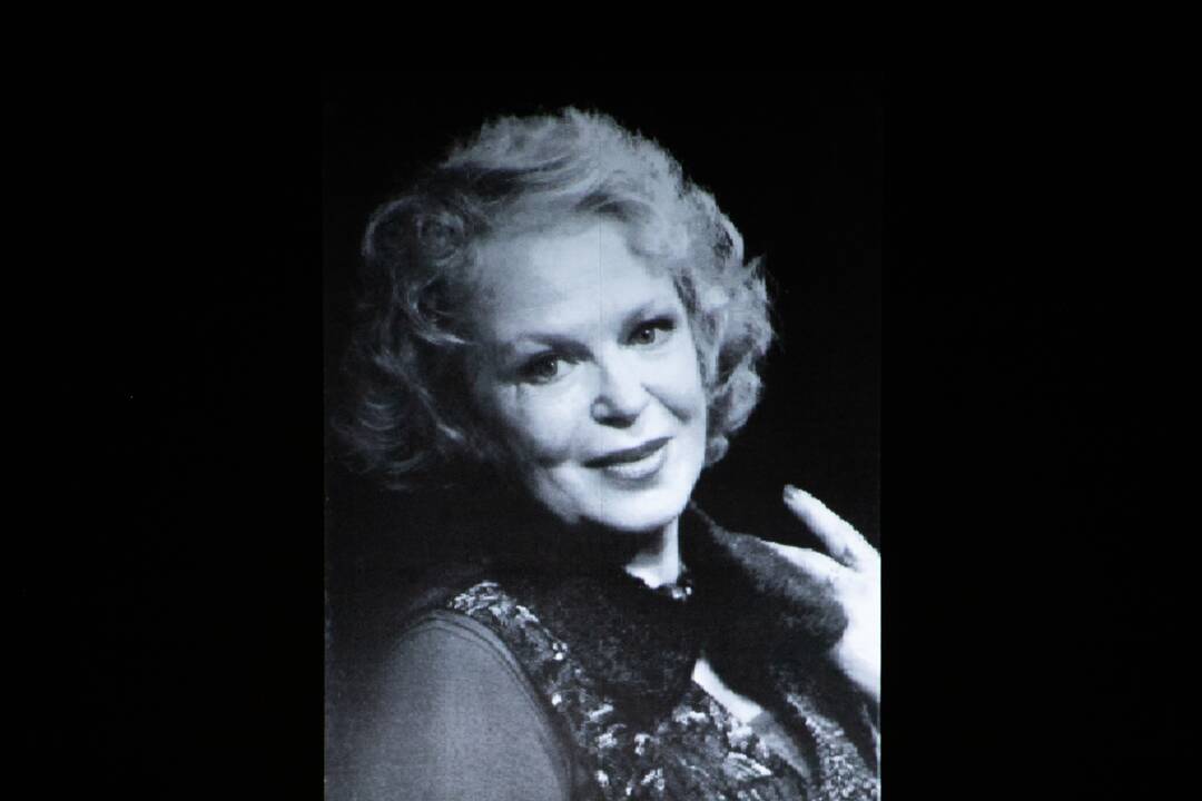 Lietuva atsisveikina su legendine aktore G. Balandyte