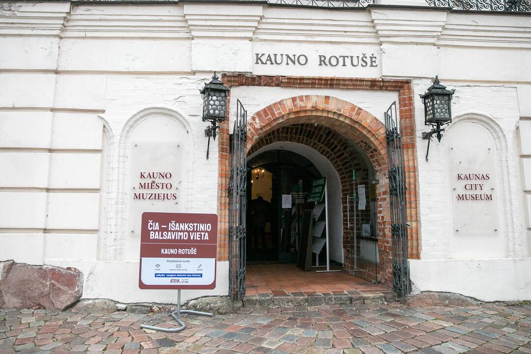 Seimo rinkimai: Kaune prasidėjo išankstinis balsavimas