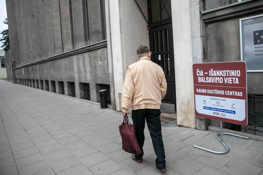 Seimo rinkimai: Kaune prasidėjo išankstinis balsavimas