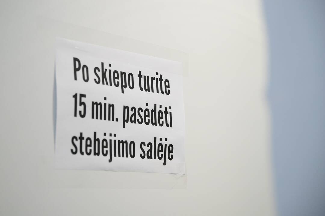 Kauno centriniame pašte pradėta vakcinacija