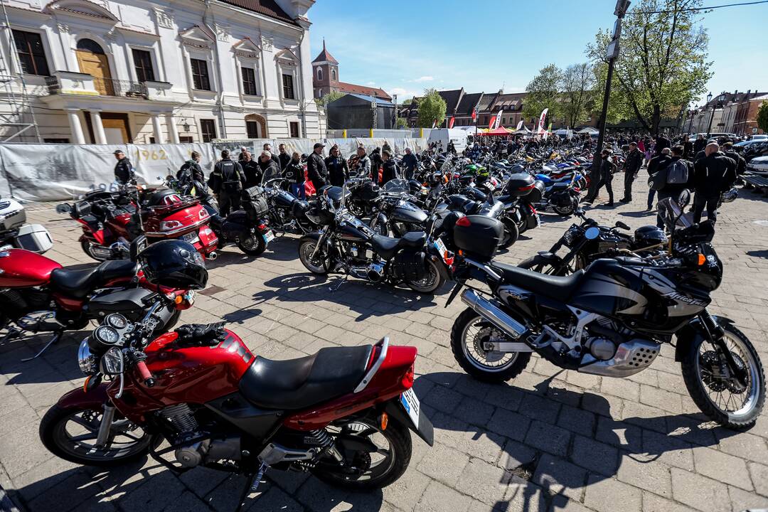 Motociklininkų sezono atidarymas