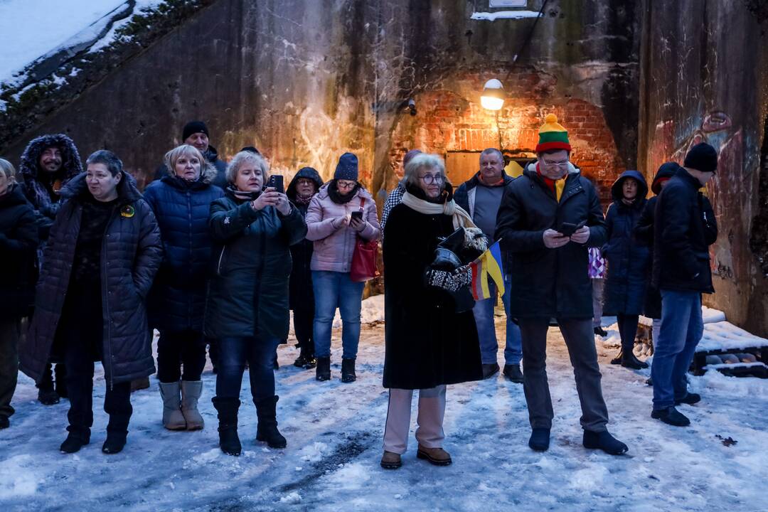 Koncertas ir parama Ukrainai “Parako” sandėlyje