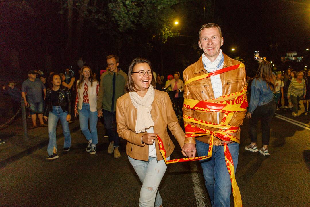 Parodos kalnu šeštą kartą kopė "Fluxus festivalis"