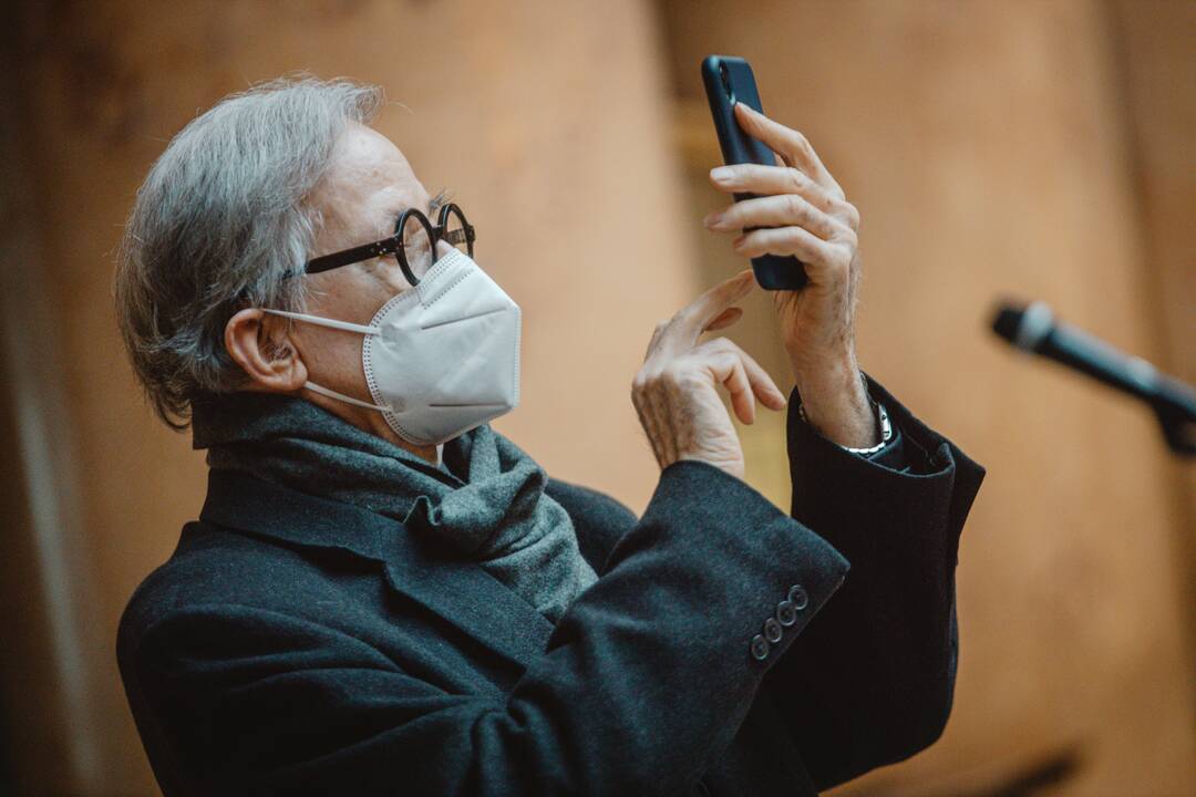 Yoko Ono instaliacijos „Ex It“ pristatymas