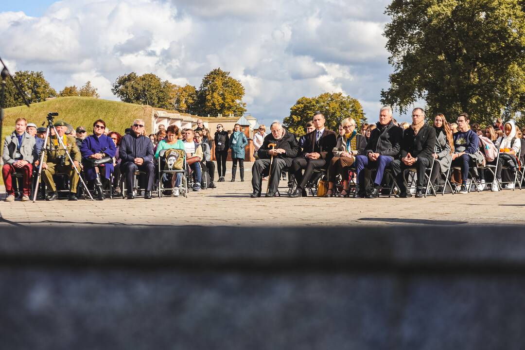Holokausto aukų minėjimas IX forte
