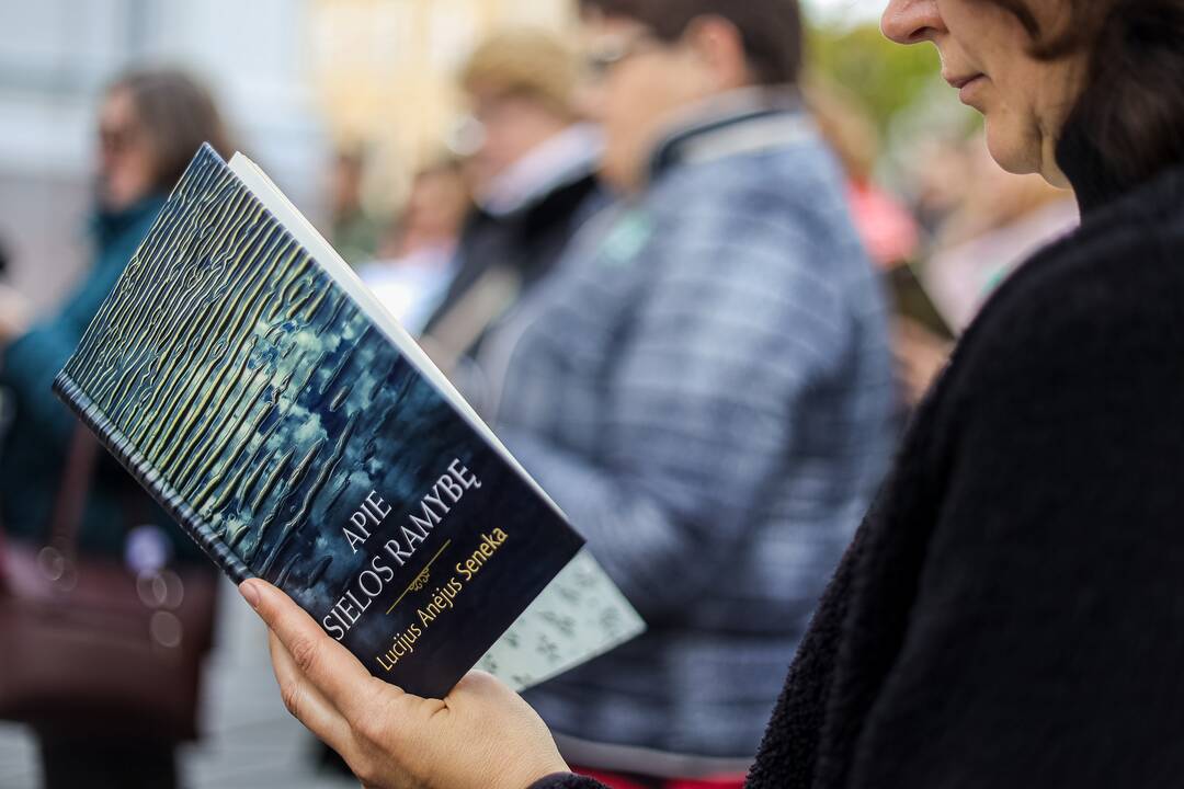 Kauniečiai siekė skaitymo rekordo