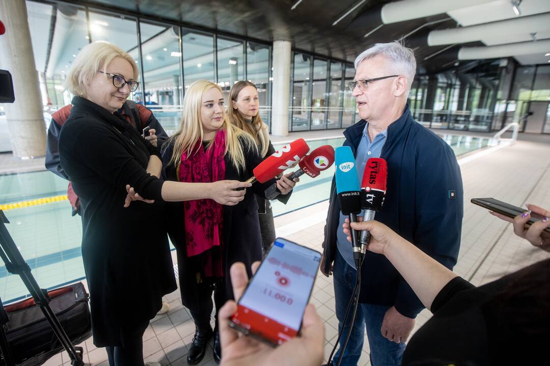 Vandens sporto centro atidarymas Nemuno saloje