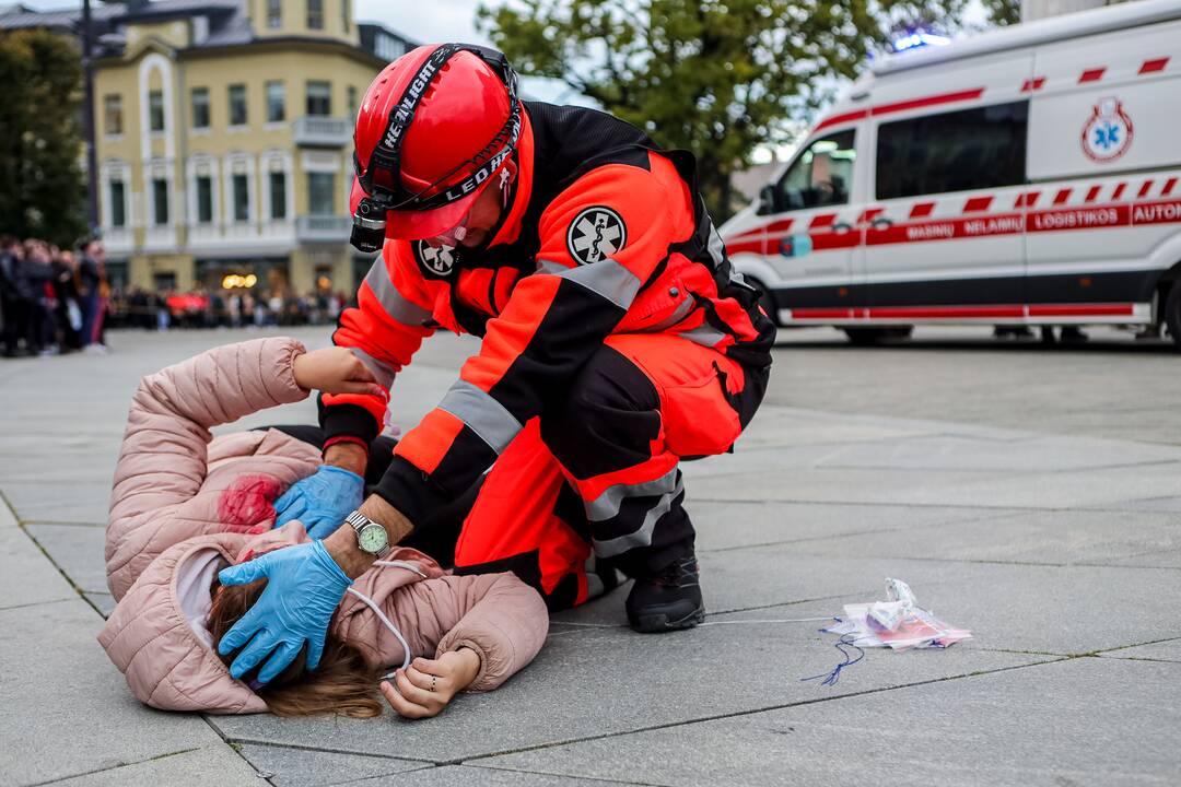 Greitosios medicinos pagalbos darbuotojų žaidynės