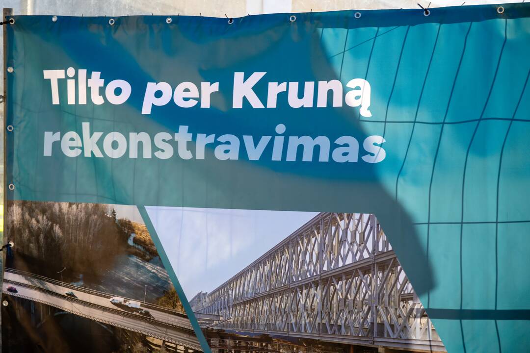 Tilto per Kruną rekonstrukcijos pradžios pristatymas