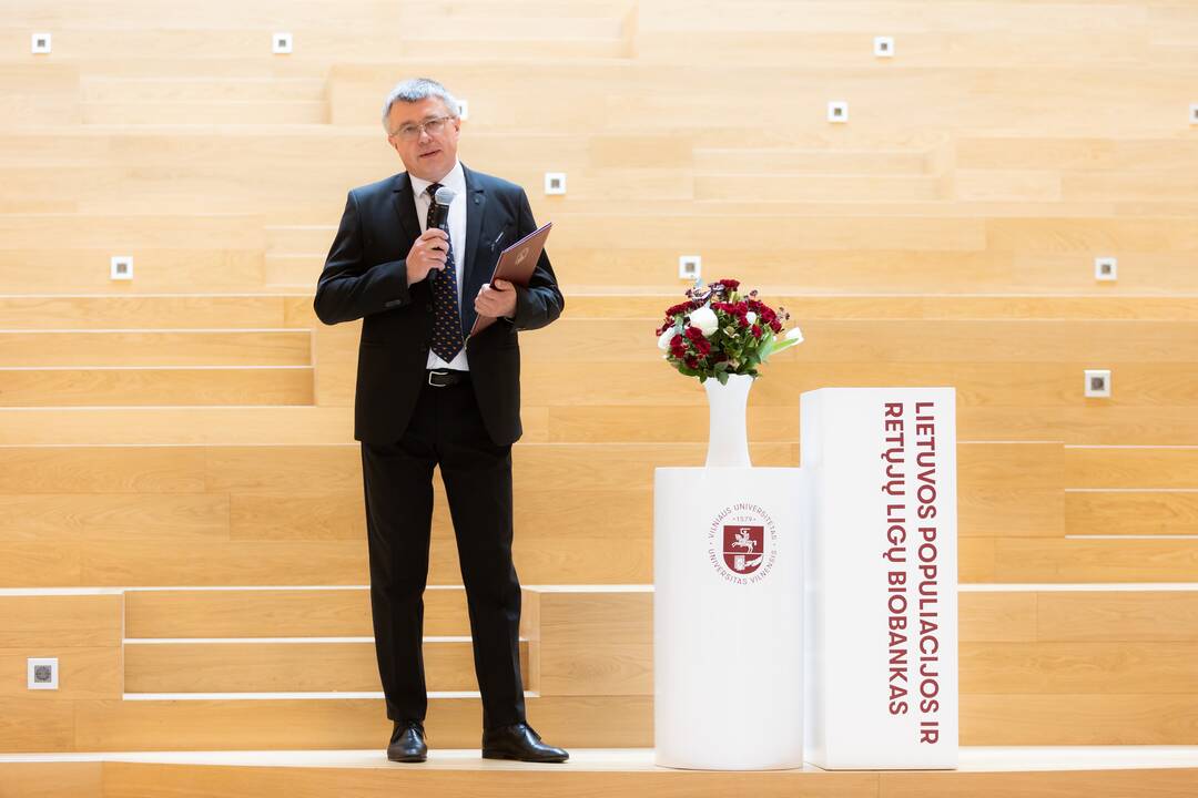Vilniaus universiteto Medicinos mokslų centre įvyko pirmojo šalyje populiacinio biobanko atidarymas