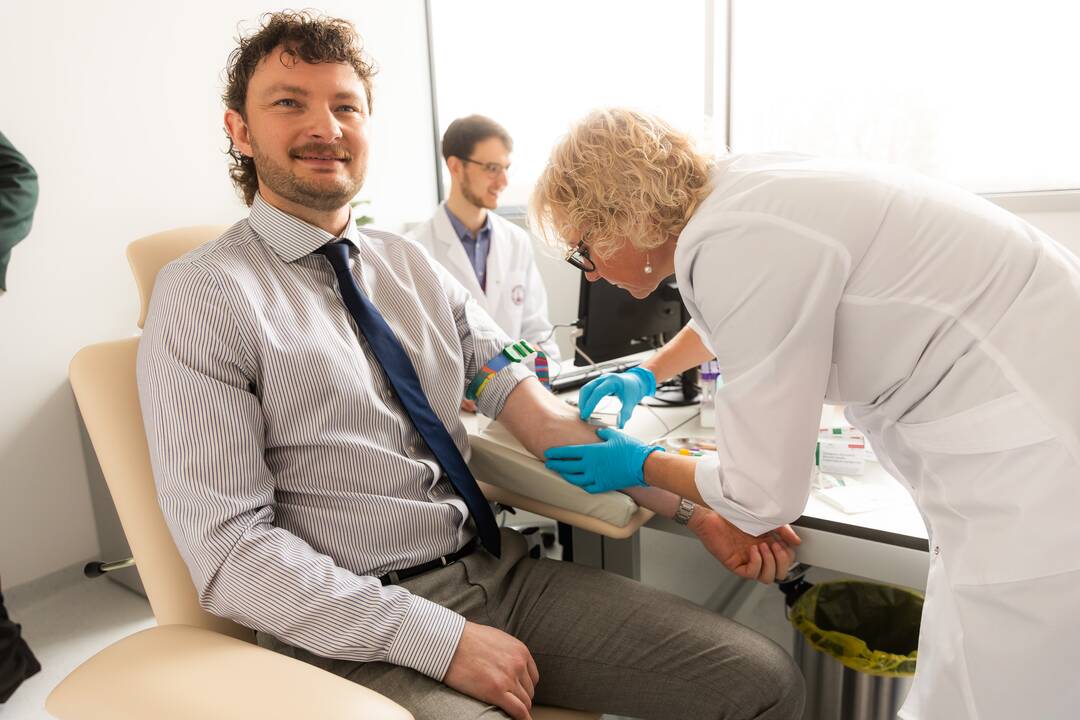 Vilniaus universiteto Medicinos mokslų centre įvyko pirmojo šalyje populiacinio biobanko atidarymas